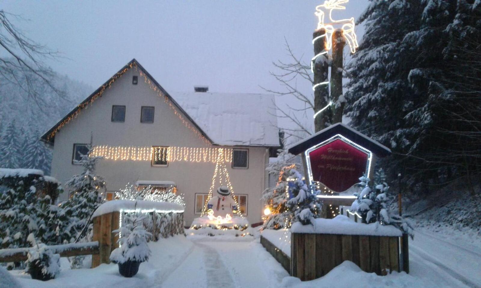 Waldpension Pfeiferhaus Warmensteinach Esterno foto